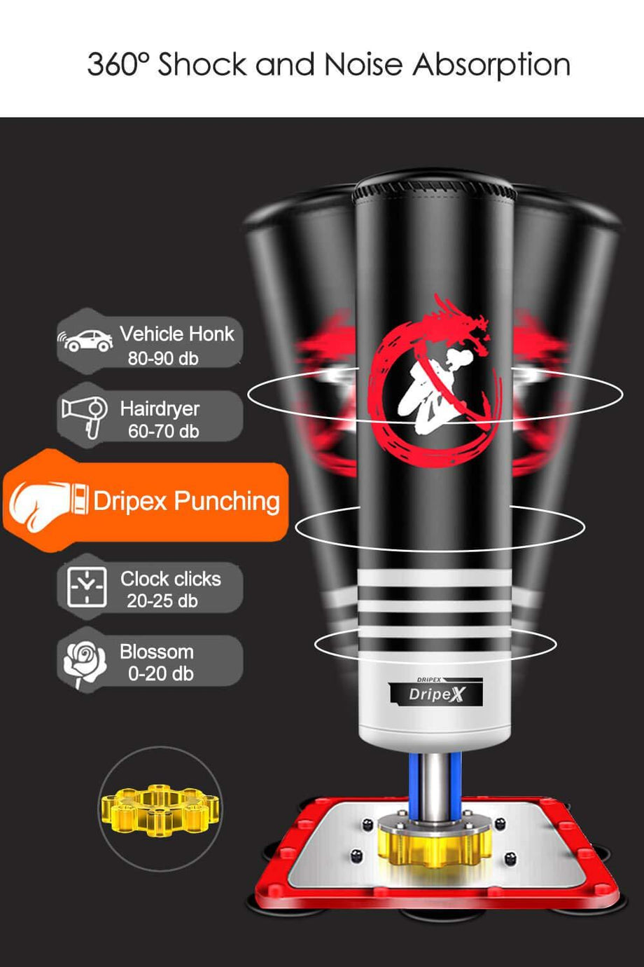 free standing reflex bag|Dripex-robustsport.com