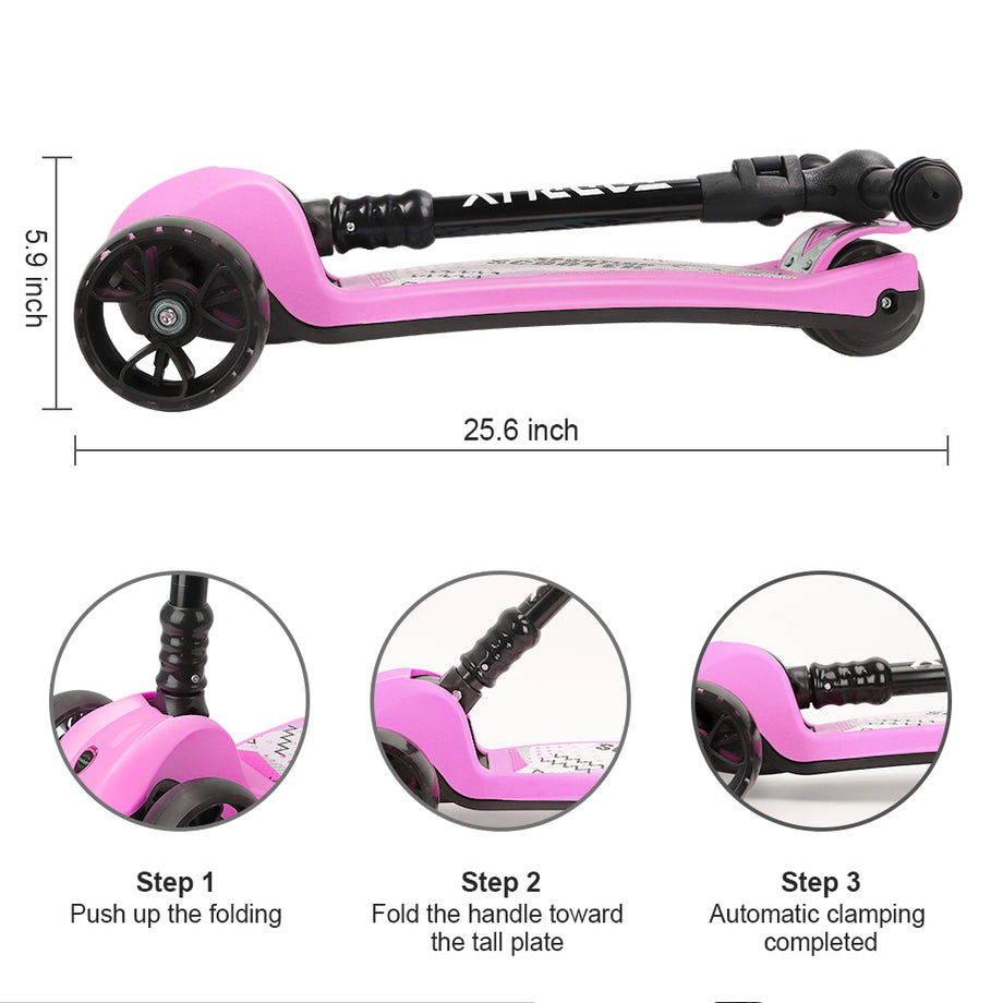 TONBUX Foldable Kids Scooter