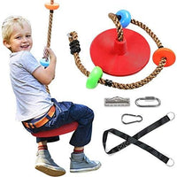Dripex Tree Climbing Rope Swing with Platforms and Disc Swings Seat