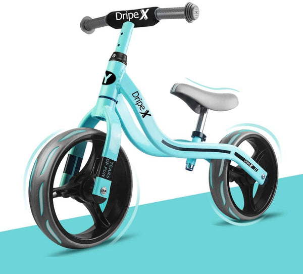 Toddler Bike, Dripex 12 Inch Lightweight No-Pedal Kids Balance Bike