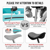 Toddler Bike, Dripex 12 Inch Lightweight No-Pedal Kids Balance Bike