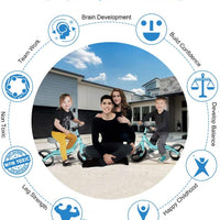 Toddler Bike, Dripex 12 Inch Lightweight No-Pedal Kids Balance Bike