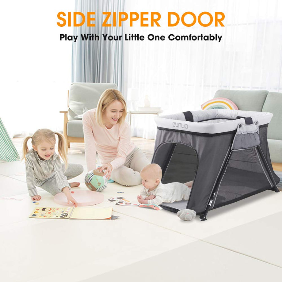 OUNUO 2 in 1 Pack n Play Portable Playard