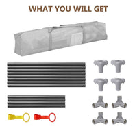 OUNUO Small Portable Baby Playpen Play Yards 90*90 CM