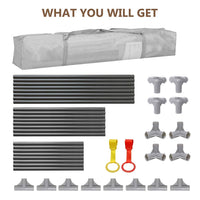 OUNUO Extra Large Playpen Play Yard for Babies 180*200CM