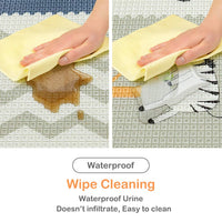 OUNUO Reversible Foam Baby Play Mat