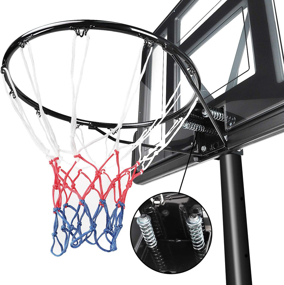 Dripex Portable 10ft Basketball Backboard Hoop